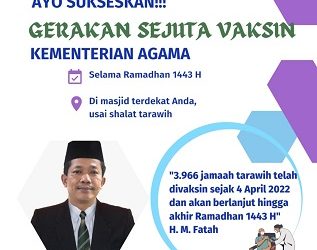 3.699 Warga Rembang Sukseskan Program 1 Juta Vaksinasi