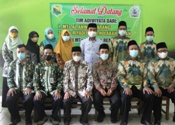MTsN 4 Rembang Terima Kunjungan Studi Banding Dari MTs Al Anwar dan MTs Riyadl