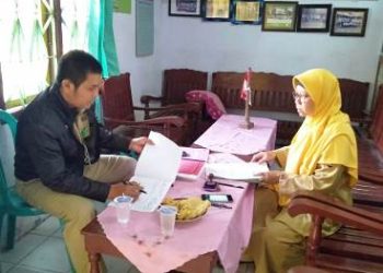 Kemenag Rembang adakan monitoring BOS/PIP semester genap.