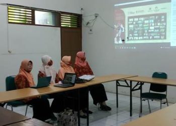 Pengurus DWP Kemenag Rembang Ikuti Webinar HUT DWP ke 22