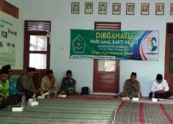 Peringati HAB, KUA Kragan gelar tasyakuran