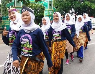 Peringatan HAB MTsN Sulang berlangsung meriah