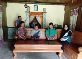 Pastikan KBM Jarah jauh berjalan, Kepala MTsN 4 Rembang lakukan Home Visit