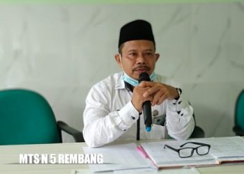 Warsan Minta Warga MTsN 5 Rembang Kembangkan Potensi Madrasah