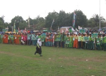 MI AN-Nashriyyah sabet juara umum Gelora Aksi