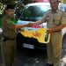 Bazda menyerahkan satu unit ambulans melalui Unit pelaksana Zakat (UPZ) Kecamatan Pamotan