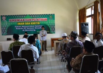 Pelatihan Imam dan Khotib warga desa Gunem