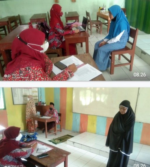 MAN 1 Rembang Adakan Ujian Praktik Tatap Muka