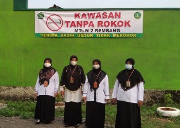 MTs Negeri 2 Rembang Ciptakan Kawasan Tanpa Rokok