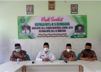 Pisah Sambut Kepala MTsN 5 Rembang