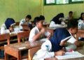 Siswa MTsN Pamotan jalani UAS