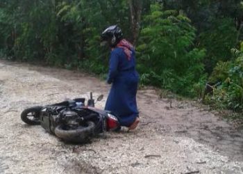 Terpeleset, tak patahkan semangat penyuluh â€˜ngajiâ€™ di Dukuh Ngotoko