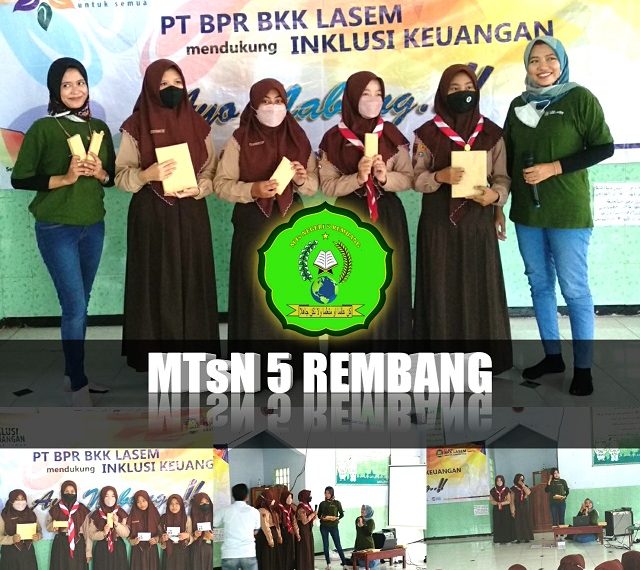 Siswa Raih Puluhan Hadiah Sosialisasi Literasi Keuangan BKK Lasem