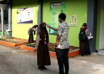 MTs Negeri 4 Rembang Gelar PTM Terbatas