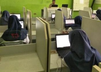 MTs N 4 Rembang adakan try out UAMBN-BK dan UNBK.