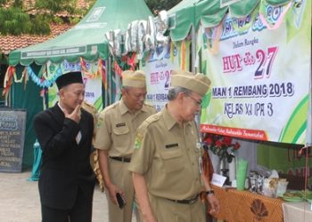 KEPALA KANKEMENAG REMBANG MEMBUKA MANERA EXPO 2018