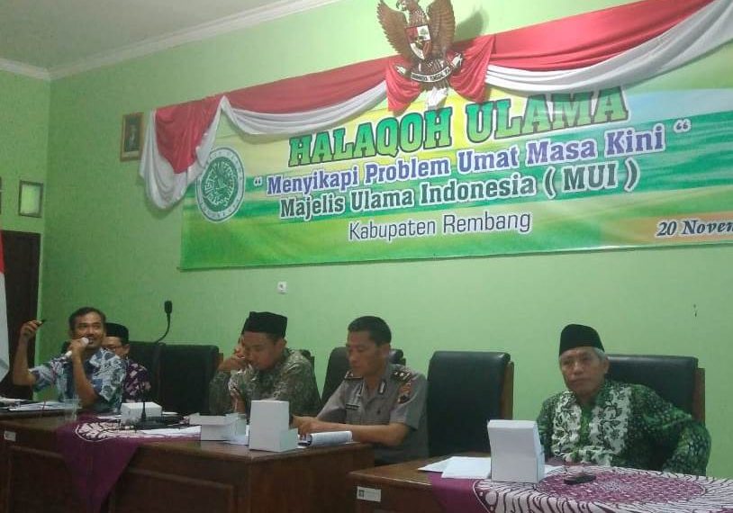 Halaqoh MUI, larang nikah Siri dan HTI