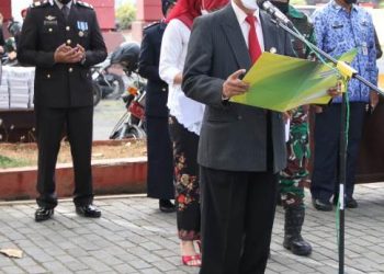 Kakankemenag Baca Doa Upacara 17 Agustus