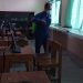 MTsN 3 Rembang Adakan Penyemprotan Disinfektan