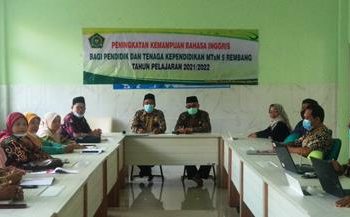 Undang Tutor dari Pare Kediri, Sejumlah Guru Ikuti Pelatihan Bahasa Inggris