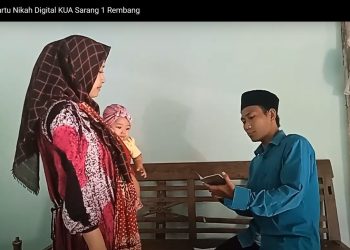 Publikasikan Layanan, KUA Sarang 1 Rembang Terbitkan Serial Video Iklan Layanan KUA