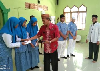 55 Peserta Didik MAN 1 Rembang Terima Beasiswa Baznas