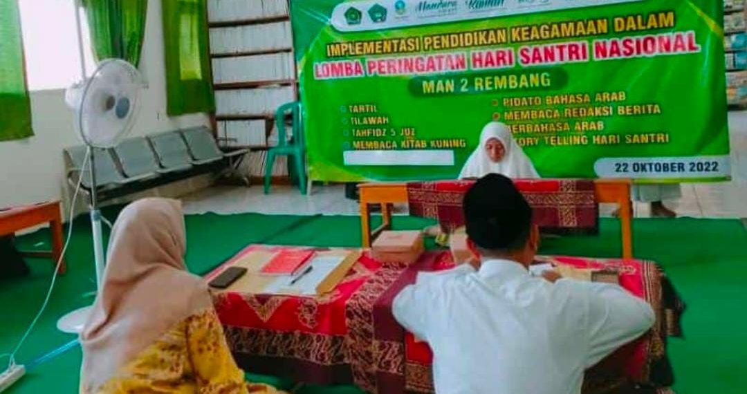 Peringati HSN, MAN 2 Rembang Gelar Tujuh Lomba