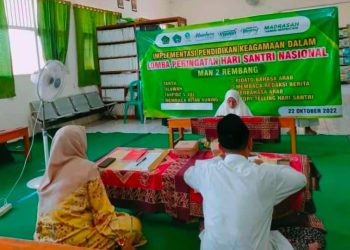 Peringati HSN, MAN 2 Rembang Gelar Tujuh Lomba