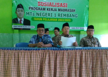 MTsN 1 Rembang SosialisasikN Program Unggulan kepada Wali Murid