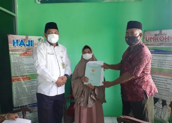Unsiyah, Warga Gunem Wakafkan Sebidang Tanah Untuk Pendidikan