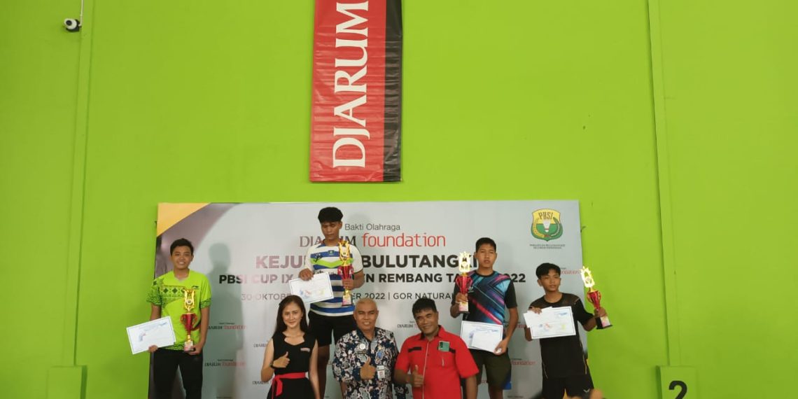 MAN 1 Rembang Runner Up Kerjurkab PBSI Cup 2022