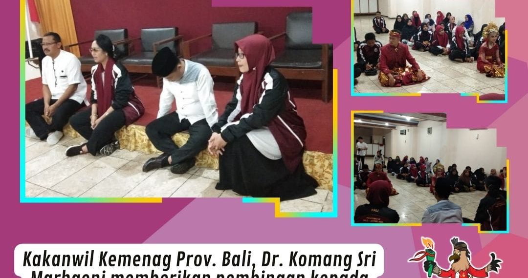 Kakankemenag Kawal Kakanwil Bali Berikan Motivasi kepada Peserta Pospenas