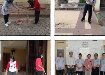 Peringati HAB, Kemenag Bersih-Bersih Rumah Ibadah