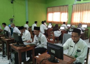 Pelaksanaan CAT IPMB 2022 di MAN 1 Rembang Berjalan Lancar