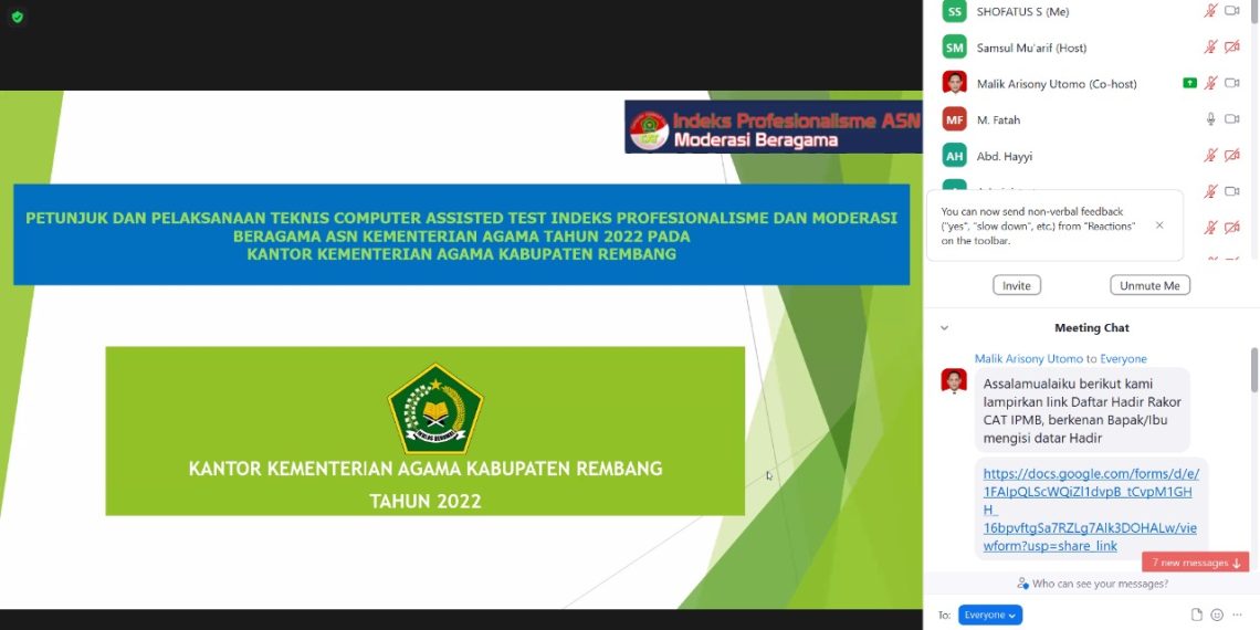 457 ASN Kemenag Akan Ikuti Tes Profesionalisme dan Moderasi Beragama