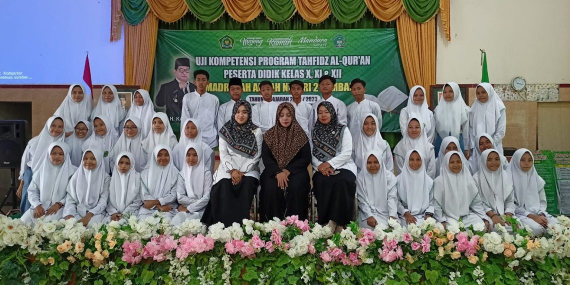 91 Peserta Didik MAN 2 Rembang Ikuti Uji Kompetensi Tahfidzul Quran