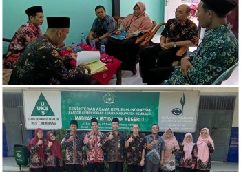 MIN 1 Rembang Terima Kunjungan Tim Monev Dirjen Pendis Kemenag RI
