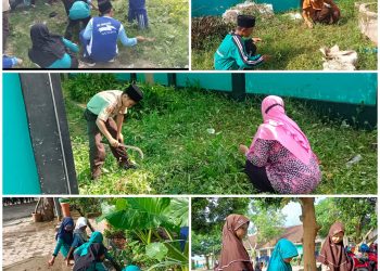 MIN 1 Rembang Mengadakan Kegiatan Rutin  Jumat Bersih