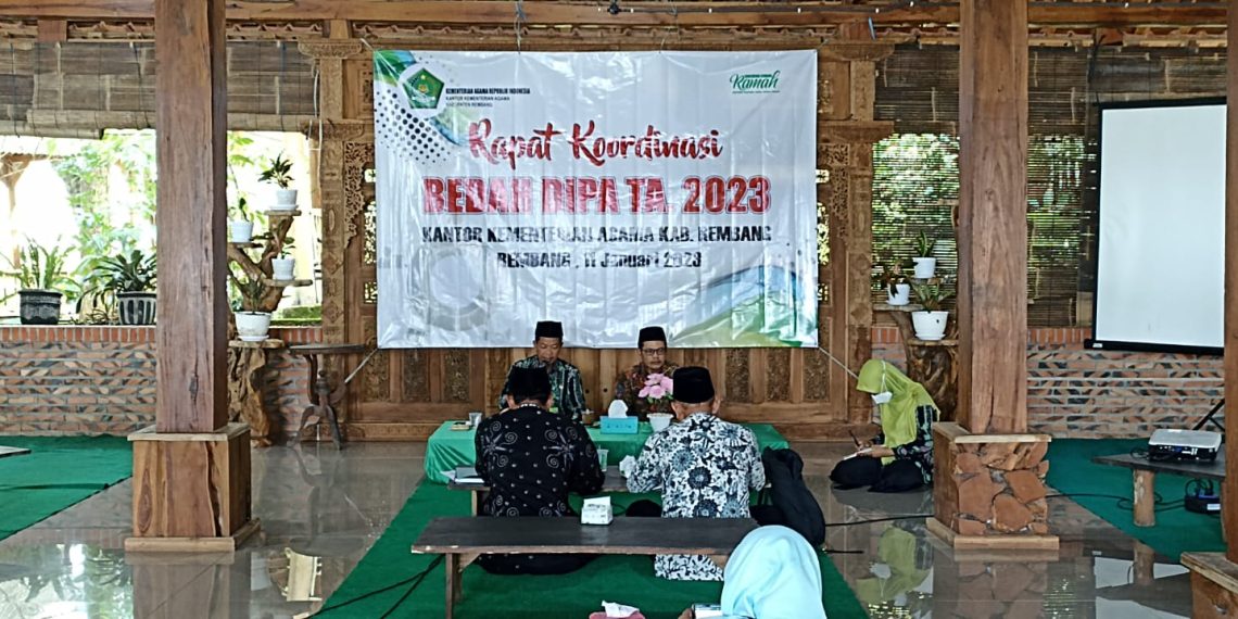 Kakankemenag : Perlu Susun Strategi untuk Capai Target Serapan Anggaran 70 % pada Juli 2023