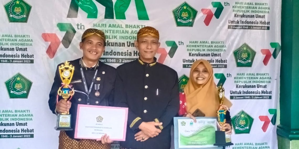 Raih Penghargaan Kontributor Berita Terbaik, MIN 1 Rembang Bertekad Pertahankan Prestasi di 2023