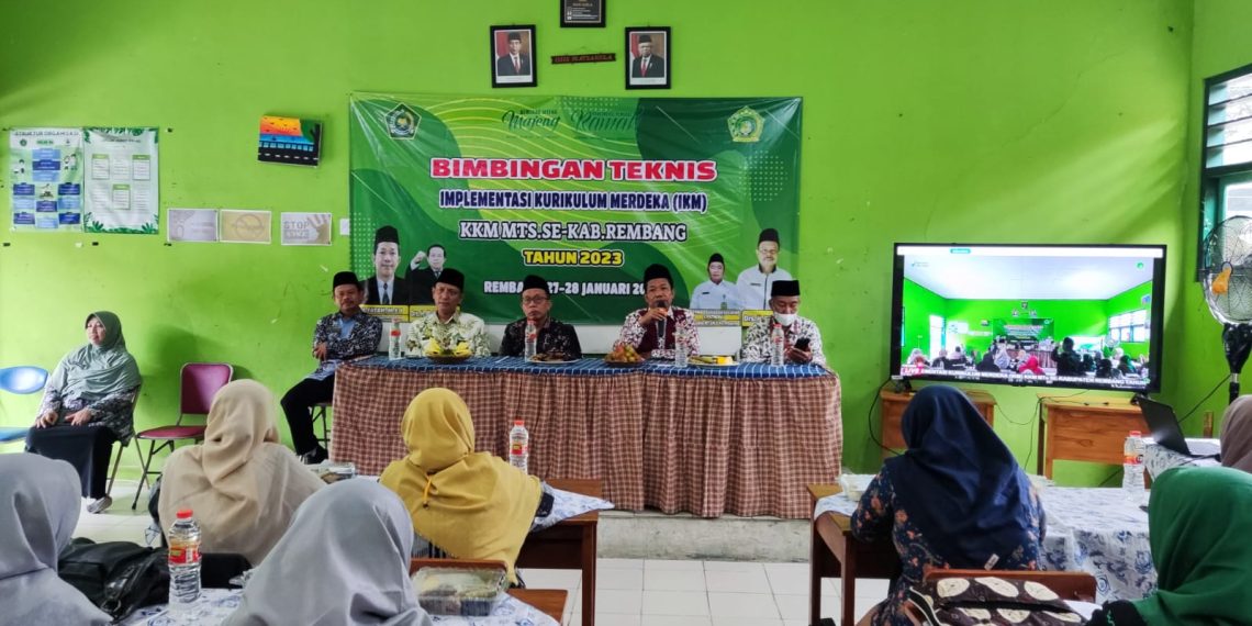 KKM MTs Gelar Bimtek IKM, Ini Pesan Kakankemenag