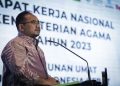Buka Rakernas Kemenag 2023, Gus Men: Hilangkan Praktik Korupsi!