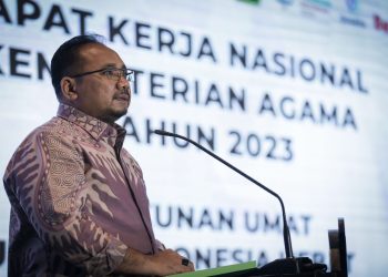 Buka Rakernas Kemenag 2023, Gus Men: Hilangkan Praktik Korupsi!