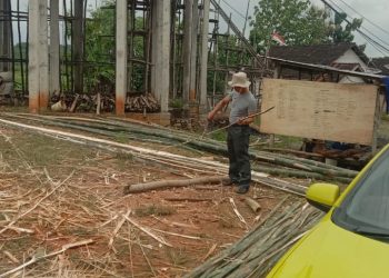Penyuluh KerjaBakti Selesaikan Pembangunan Masjid Al Hidayah, Sidorejo, Sarang