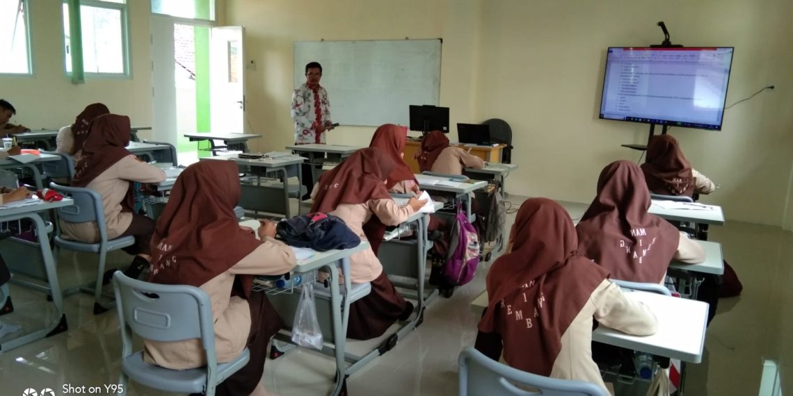 Tempati Ruang Kelas Baru, Begini Tanggapan Peserta Didik MAN 1 Rembang