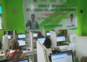 MTsN 2 Rembang Gelar Lomba Mapel Tingkat SD/MI