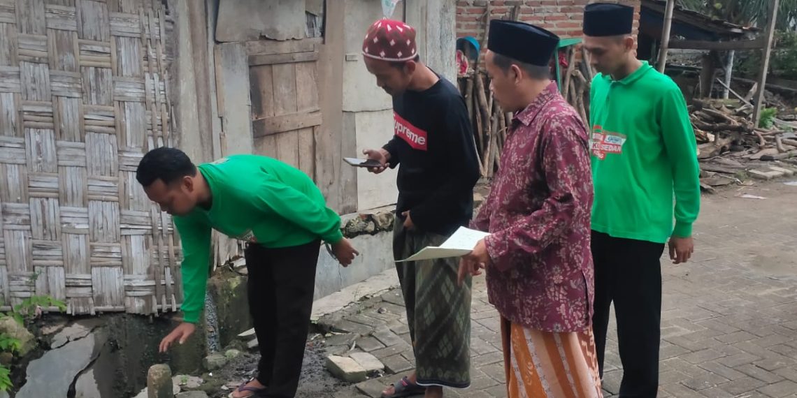 Selamatkan Aset WAkaf, Penyuluh KUA Sedan Tinjau Tanah Wakaf Desa Mojosari