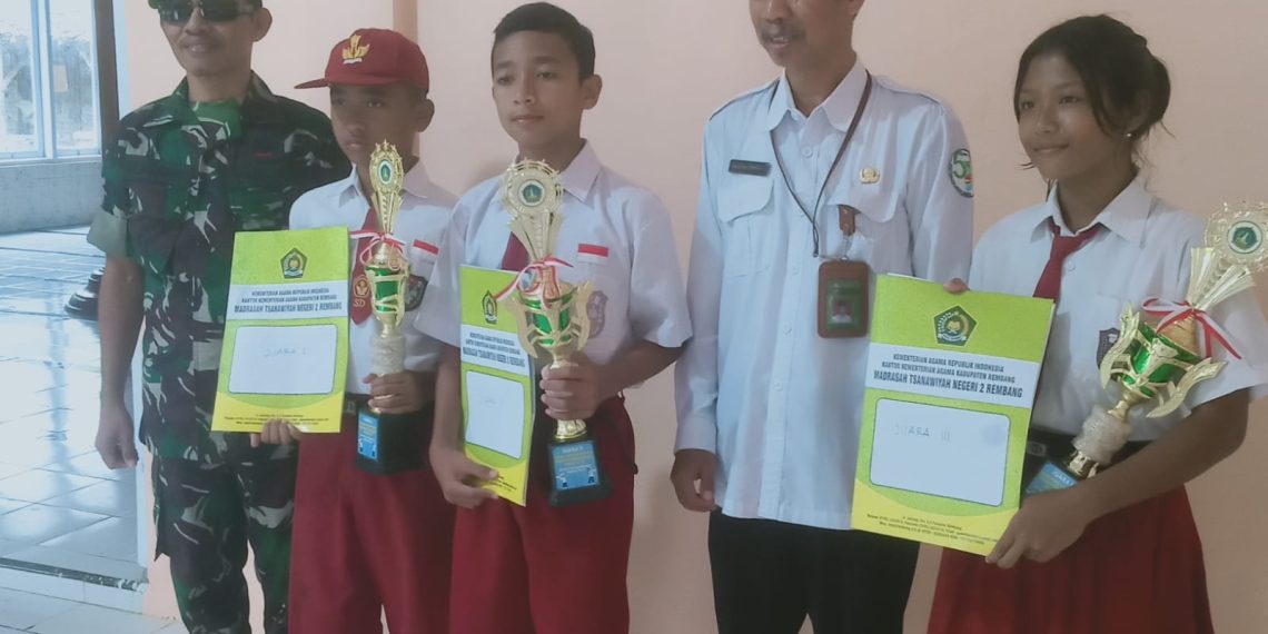 Ini Pemenang Lomba Mapel MTsN 2 Rembang