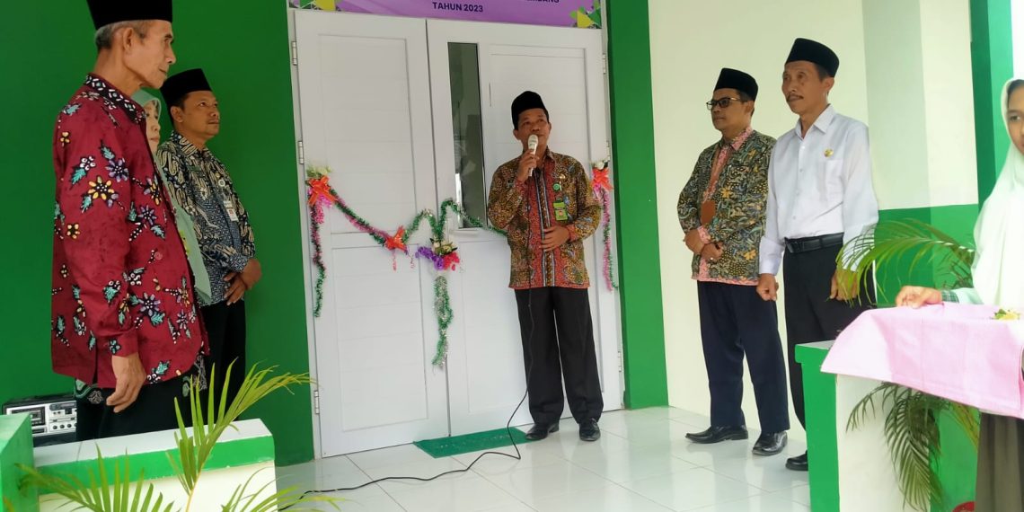 Kakankemenag Resmikan Gedung Baru, Ini Pesan untuk MTsN 3 Rembang