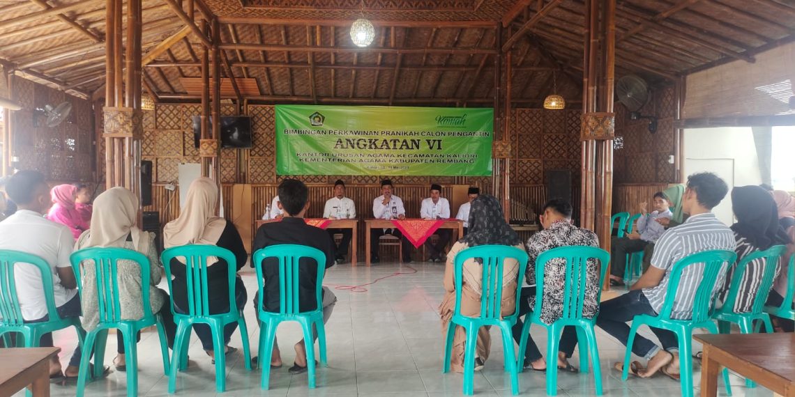 Kakankemenag Buka Bimwin di KUA Kaliori